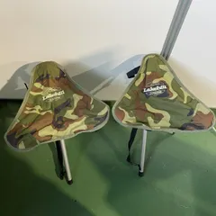 Lakehill レイクヒル  OUTDOOR 折りたたみ式三脚チェア 二脚　(管理番号：OKU10478/I2-140)のサムネイル