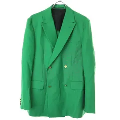 SCYE BASICS サイベーシックス 20SS 4B DOUBLE BREAST BLAZER ダブルブレストジャケット 5120-41533 グリーン 38のサムネイル