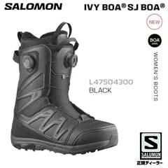SALOMON サロモン 24-25 IVY BOA SJ BOA Boot WOMEN’S BOOTS 2025 アイビーボア レディース　ウーメンズ【W's US7】 正規品　保証書付　/スノーボードブーツ　店舗成型無料のサムネイル