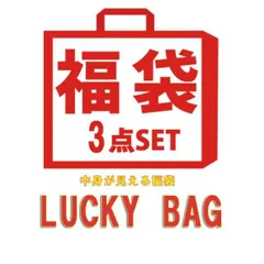 福袋 中身が見える レディース 福袋 服セット ハッピーバッグ 秋冬 春夏 大人 3点福袋(宅急便のみ対応)