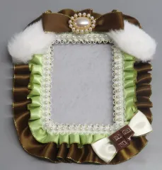 【中古】キャラカード グリーン 垂れ耳付きチョコレートトレカケース 「DMMスクラッチ! G.triGer 推し活ク?ッス?～チョコレートシリース?～ スクラッチ」 B-3賞