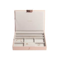 未使用箱付き】マグノリアホワイト石井美保 ジュエリーケース ピンク大