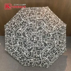 レアカラー　シャネル　ココマーク　傘　ライムグリーン　COCOプリント レアカラーシャネルココマーク傘ライムグリーンCOCOプリント