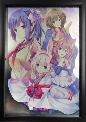 甘神さんちの縁結び 複製原画 キャラファイングラフ 甘神 夜重 夕奈 朝