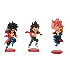 【中古】【非常に良い】スーパードラゴンボールヒーローズ ワールドコレクタブルフィギュアvol.3　3種セット（孫悟空・ベジータ・ゴジータ） mxn26g8