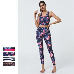 ヨガウェア 上下セット レディース 総柄 ゼブラ柄 レギンス おしゃれ スポーツウェア フィットネスウェア ヨガセット スポーツブラ ヨガパンツ ストレッチ かわいい 伸縮性 吸汗 速乾性saibei21