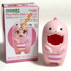 ねんどろいど もあ きぐるみフェイスパーツケース(ピンクきょうりゅう) グッドスマイルカンパニー NENDOROID-MORE【372】