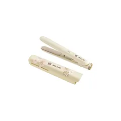 ヴィダルサスーン ヘアアイロン モバイルストレートアイロン ポール&ジョー コラボ USB給電式 海外対応 2段階温度調節 ポーチ付き ベージュ VSI-1035/CJ 0