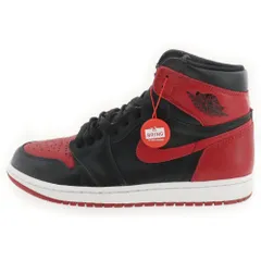 NIKE (ナイキ) 16年製 AIR JORDAN 1 RETRO HIGH OG BANNED BRED エアジョーダン1 レトロ ハイ オージー バーンド ブレッド ハイカットスニーカー 555088-001 US8/26cm