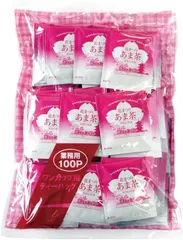 OSK 業務用 花まつり あま茶 甘茶 ティーバック アルミ 個包装 1g×100P 2袋セットのサムネイル