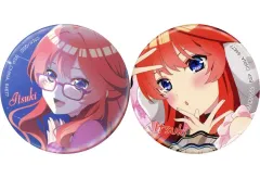 【中古】バッジ・ビンズ 中野五月 缶バッジセット(2個セット) 「一番くじ 五等分の花嫁* ～ぬくもりを分かち合って～」 O賞