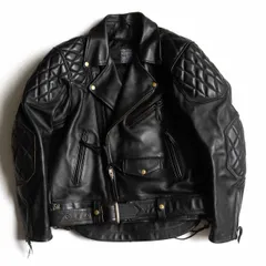 専用　希少 3L カドヤ 肉厚 牛革 パデッド ダブル レザー ライダース 黒 専用 希少 3L カドヤ 肉厚 牛革 パデッド ダブル レザー