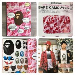☆新品☆ Pink camo APE HEAD Tシャツ Lサイズ a bathing ape