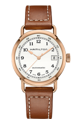 HAMILTON カーキネイビーパイオニアオート H78205553