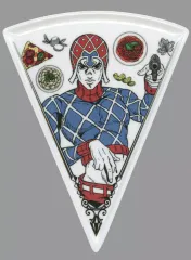 【中古】皿・ボウル グイード・ミスタ ピッツァプレート 「一番くじ ジョジョの奇妙な冒険 GOLDEN WIND」 J賞 