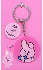 【中古】雑貨 COOKY(ジョングク) アクリルキーリング(丸型) 「BT21」