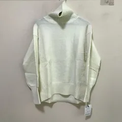Q5480タ Provador もふもふ ふわっとパフスリーブニット ホワイト M