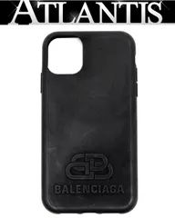 バレンシアガ BALENCIAGA iPhone11 スマホケース 黒 63985