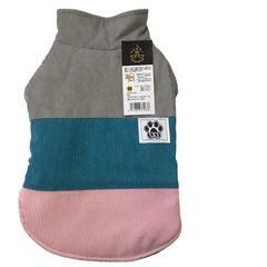 KONBI 　ペット用ベスト　マルチカラーグレー　Mサイズ