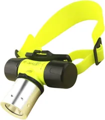 Ｄ．Ｓｔｏｍｏ D.Stomo ダイビングライト ヘッドライト T6 LED 超高輝度 ハイパワー 3モード点灯 長距離照射 キャンプ 登山 夜間 水陸両用 電池別売(ブラック・イエロー)