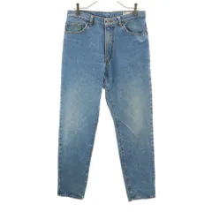 ラングラー 日本製 テーパードデニムパンツ W34 ウォッシュブルー Wrangler ジーンズ メンズ