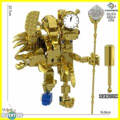 Tung Tung Tung Sahur 툰툰툰 사푸르 레고 호환 블록 장난감 교육 장난감 크리스마스 아이 선물 LEGO 선물 Itarian Brainrot 이탈리아 브레인 밈 밈 tslb006