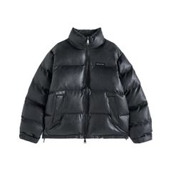 BLEGCHN hooded puffer jacket ダウンジャケット - メルカリ