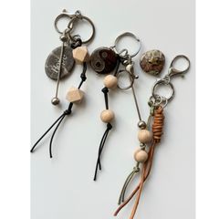 天然石 キーホルダー バッグチャーム
