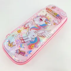 新品 ペンケース ユニコーン 文房具 雑貨 韓国 可愛い 大容量 グッズ 筆箱