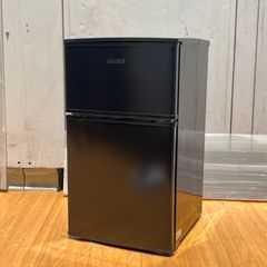 送料無料 展示品 ノンフロン冷凍冷蔵庫 【中古】動作保証 comfee コンフィー RCT90BL ブラック 2024年製 90L 065009 B / 22569