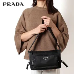 輸入並行品　PRADAショルダーバッグ PRADA 並行輸入 プラダ ショルダーバッグ ソフトカーフ 1BH096