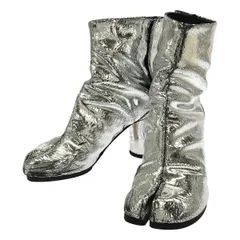 Maison Margiela / メゾンマルジェラ | 2023SS | TABI ANKLE BOOTS 足袋ブーツ ブロークンミラー | 41 | シルバー | メンズ