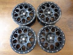 6.5J-16インチ 5H110 +35 MLJ エクストリームJ XJ04 中古 アルミ ホイール 4本 レネゲードなどに♪