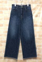 【中古】 JOHNBULL ジョンブル 12オンスデニムワイドパンツ インディゴブルー S 111426264のサムネイル