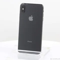 〔中古品〕 iPhoneXS Max 64GB スペースグレイ MT6Q2J／A SIMフリー【297】