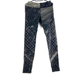 Louis Vuitton ルイヴィトン レギンス モノグラム 素材 リフレクティブ レディース Sサイズ【PF-88】