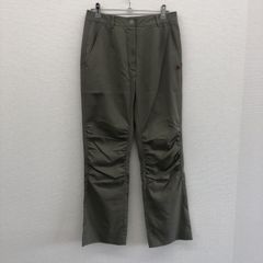 【TRUSSARDI】トラサルディ　緑系　42　パンツ　ボトムス　ワイドパンツ　カジュアル　レディース