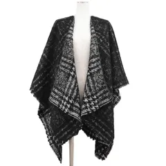 グッチ 新品タグ付きインターロッキングG リバーシブル ケープ⭐︎ポンチョ グッチ グッチ ポンチョ ケープ リバーシブル - 質屋通り商店街[78-ST]