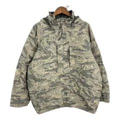 00年代 米軍実物 U.S.AIRFORCE APECS GORETEX パーカージャケット ミリタリー ABUカモ (メンズ X-LARGE REGULAR) 中古 古着 S7592