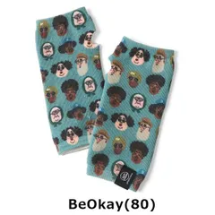 gym master ジムマスター ハッピーペイント アームウォーマー BE OKAY メンズ レディース G257707 防寒 手首カバー