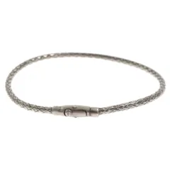 BOTTEGA VENETA (ボッテガヴェネタ) イントレチャート シルバー ブレスレットのサムネイル