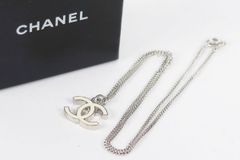 未使用級⭐️極美品】CHANEL ココマーク キューブ ネックレス 2025製 