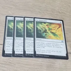 mtg 超稀少 英語版 軍備放棄 ダーク プロモ ４枚セット bro mtg 超稀少 英語版 軍備放棄 ダーク プロモ 4枚セット bro