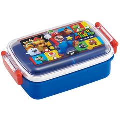 スケーター 子供用 弁当箱 1段 450ml ふわっと盛れるドーム型 抗菌 キッズランチ 日本製 スーパーマリオ 幼稚園 保育園 小学生 ピクニック 遠足 skater Skater 男の子 女の子 子ども キッズ 誕生日 プレゼント 入学 入園