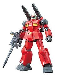 [중고] 건프라 HGUC 190 기동 전사 건담 RX-77-2 건 캐논 1/144 스케일 색으로 구분 된 프라 모델