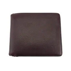 【最大30％OFF★ウィンターセール】ルイ・ヴィトン LOUIS VUITTON 札入れ タイガ ポルトビエカルトクレディ パープル ブラウン レディース 中古