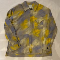 fluss フルス felt painting shirts フェルト シャツ 0072024AW SUN（画像参照）size:1【代官山A07】