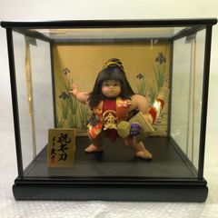 五月人形 《金太郎 》ガラスケース入り - メルカリ
