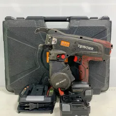 ♭♭MAX マックス リバータイヤ　鉄筋結束機　充電器、充電池（4.0AH/5.0AH)2個、ケース付 RB-440Tのサムネイル