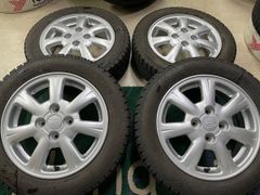 タント純正中古スタッドレスタイヤホイール4本セット！155/65R14付き！ムーヴ、ミラ、ウエイク、ハイゼットなどにも！